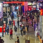 　開幕した「東京ゲームショウ２０２５」の会場＝２５日午前、千葉市の幕張メッセ