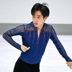 　男子ＳＰ　演技する壷井達也＝オーベルストドルフ（共同）