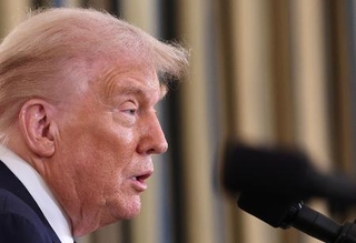 　トランプ大統領（ゲッティ＝共同）