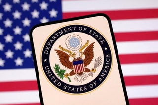　米国務省のロゴ（ロイター＝共同）