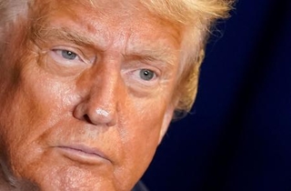 　トランプ米大統領＝９月２３日、ニューヨーク（ロイター＝共同）