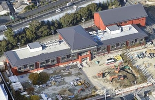 　学校法人森友学園が小学校用地として一時取得していた国有地＝２０１７年２月、大阪府豊中市