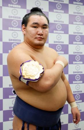 　全日本力士選士権で優勝した豊昇龍＝両国国技館