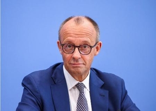 　ドイツのメルツ首相＝７月（ロイター＝共同）