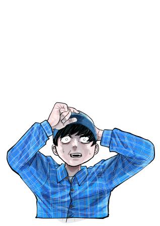 　漫画「ようこそ！ＦＡＣＴ（東京Ｓ区第二支部）へ」の登場人物・渡辺拓也（☆（○の中に小文字のＣ）魚豊／小学館）