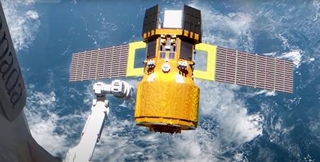 　新型無人補給機「ＨＴＶ-Ｘ」のイメージ（ＪＡＸＡ提供）