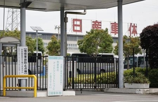 　日産車体の湘南工場＝５月、神奈川県平塚市