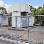 　霞ケ浦揚水機場の予備発電設備＝茨城県かすみがうら市（会計検査院広報室提供）