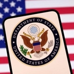 　米国務省のロゴ（ロイター＝共同）