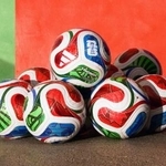 　サッカーＷ杯北中米３カ国大会で使用される公式球「トリオンダ」（アディダスジャパン提供）