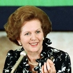 　サッチャー元英首相＝１９８２年９月、東京・内幸町の日本記者クラブ