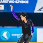 　男子フリーで演技する西野太翔＝グダニスク（ＩＳＵ提供・ゲッティ＝共同）