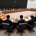 　日銀本店で開かれた支店長会議＝６日午前