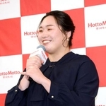　イベントに参加した陸上女子やり投げの北口榛花＝６日、東京都内