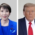 　自民党の高市早苗総裁、トランプ米大統領（ゲッティ＝共同）