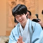 　将棋の第７３期王座戦５番勝負第４局で、伊藤匠叡王を破った藤井聡太王座＝７日午後、神奈川県秦野市