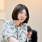 　将棋の第４７期霧島酒造杯女流王将戦３番勝負の第２局で、中七海女流三段を破った西山朋佳女流王将＝１４日午後、東京都渋谷区の将棋会館