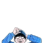 　漫画「ようこそ！ＦＡＣＴ（東京Ｓ区第二支部）へ」の登場人物・渡辺拓也（☆（○の中に小文字のＣ）魚豊／小学館）