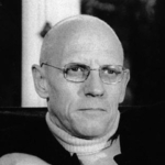 　ミシェル・フーコー＝著書出版の宣伝用ポスター（ガリマール社）から