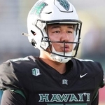 　米ハワイ大のキッカー、松沢寛政（イマジンイメージズ・ロイター＝共同）