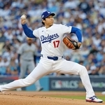 　ブルワーズ戦に先発したドジャース・大谷＝ロサンゼルス（共同）