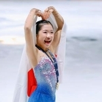 　グランプリシリーズ初出場優勝を果たした中井亜美＝アンジェ（共同）