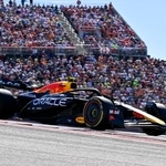 　Ｆ１米国ＧＰで７位に入ったレッドブルの角田裕毅＝１９日、テキサス州オースティン（イマジンイメージズ・ロイター＝共同）