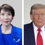 　高市早苗首相、トランプ米大統領（ゲッティ＝共同）