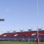 　昨年１２月、大阪府東大阪市の花園ラグビー場で行われた第１０４回全国高校ラグビー大会の開会式