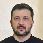 　ウクライナのゼレンスキー大統領（ゲッティ＝共同）