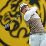 　４位の好スタートを切った山下美夢有＝３０日（ゲッティ＝共同）