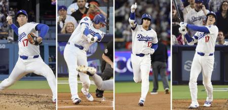 LA TIMES 大谷 新聞 伝説の1日 大谷衝撃3発10K、報じたLA