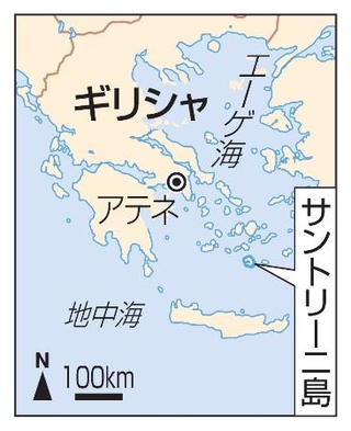 　ギリシャ・サントリーニ島