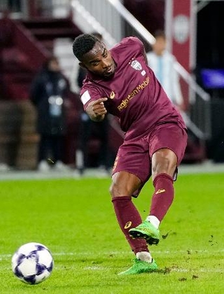 　神戸-蔚山　後半、先制ゴールを決める神戸・ジェアンパトリッキ＝ノエスタ