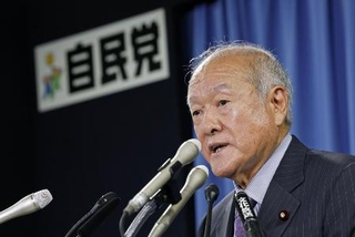 　自民党の鈴木俊一幹事長