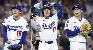 　山本由伸、大谷翔平、佐々木朗希