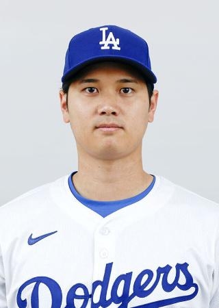 　ドジャースの大谷翔平