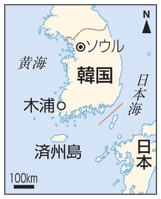 　韓国・木浦、済州島、日本