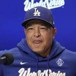 　ドジャースのロバーツ監督＝１０月３１日