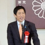 　北海道函館市で講演する自民党の小林政調会長＝３日午後