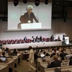 　３日、スイス・ジュネーブで開幕した「水銀に関する水俣条約」の第６回締約国会議（共同）