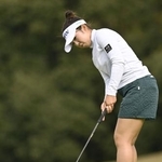 　第１日、７アンダーで首位の山下美夢有＝瀬田ＧＣ
