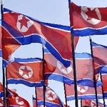 　北朝鮮の国旗