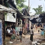 　ロヒンギャ難民キャンプ＝８月、バングラデシュ・コックスバザール