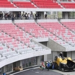 　愛知・名古屋アジア大会のメイン会場となるパロマ瑞穂スタジアム＝９月、名古屋市