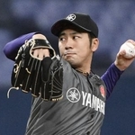　決勝の日本生命戦で完投したヤマハ・佐藤廉＝京セラドーム