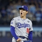 　ドジャースの山本由伸（共同）