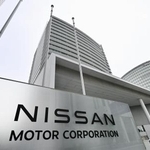 　日産自動車の本社ビル＝横浜市