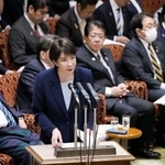 　参院予算委で答弁する高市首相＝１４日午前