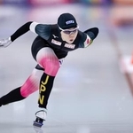 　女子５００メートルで３位の吉田雪乃＝ソルトレークシティー（共同）